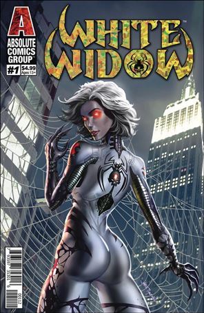 White Widow issue 1-ZB Gold Foil 2nd Printing Cover