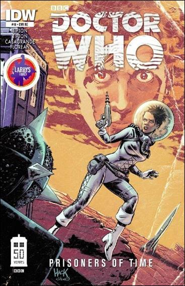 Doctor Who: Prisoners of Time  issue 10-E R. Hack Larry's Comics "Right Side" Cover 1/750