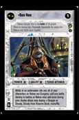 Star Wars: Theed Palace Limited (Base Set) card 67 Boss Nass (Alternate Image)
