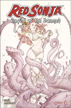 Red Sonja: Empire of the Damned issue 4-I Joshua Middleton Line Art 1:20 Cover