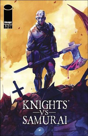 Knights vs Samurai issue 5-B Federico Mele Cover