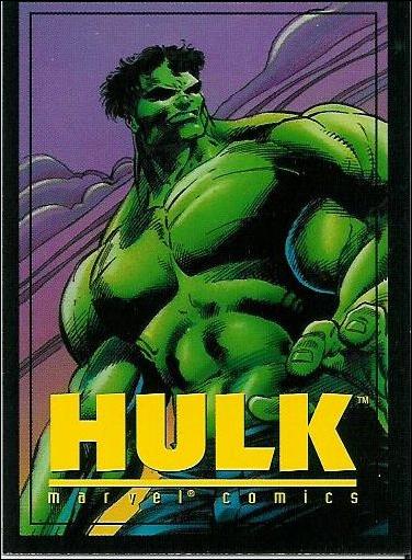 Marvel Super-Heroes Crunch 'n Munch: Series 1 (Base Set) card 4 Hulk