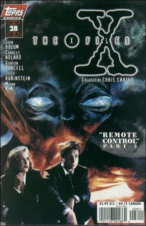 X-Files (1995) issue 28 Standard Cover