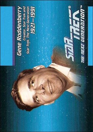 Star Trek: The Next Generation - Inaugural Edition (Base Set) card 3 Gene Roddenberry