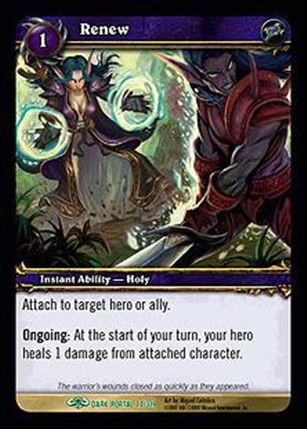 World of Warcraft: Through the Dark Portal (Base Set) card 77 Renew