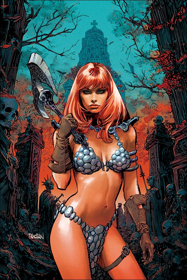 Savage Red Sonja issue 2-J Dan Panosian 1:20 Virgin Cover