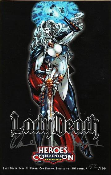 Lady Death: Icon issue 1-F Heroes Con Edition 1/100