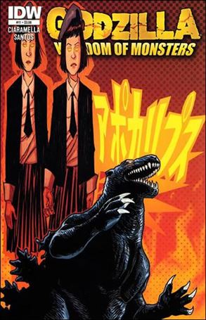 Godzilla: Kingdom of Monsters issue 11 David Messina Cover