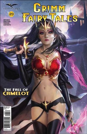 Grimm Fairy Tales (2016) issue 23-C Josh Burns Cover