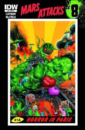 Mars Attacks (2012) issue 8-C Miran Kim 1:10 Cover