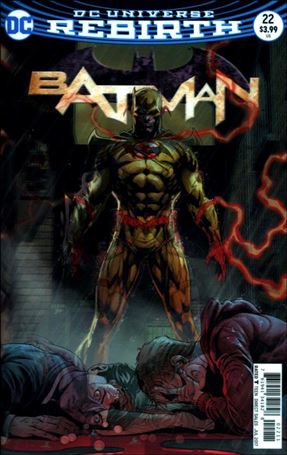 Batman (2016) issue 22 Jason Fabok Lenticular Cover