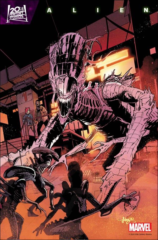 Alien (2023/11) issue 4 Javier Fernández Cover
