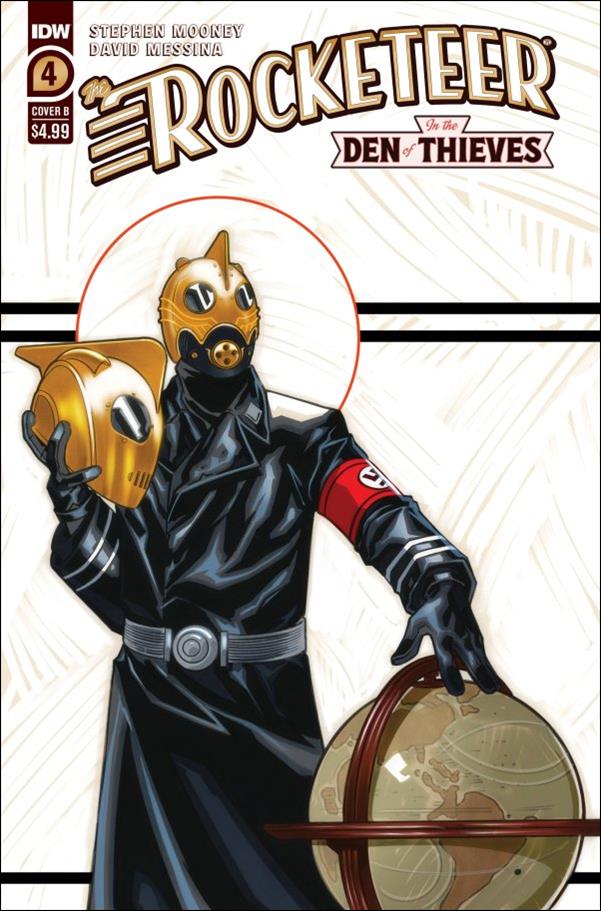 Rocketeer: In the Den of Thieves issue 4-B David Messina Cover