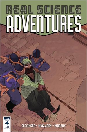 Real Science Adventures: The Nicodemus Job issue 4 Meredith McClaren Cover