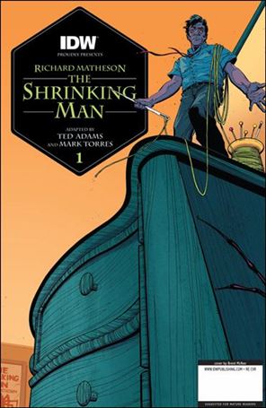 Shrinking Man issue 1-C Brent McKee Jetpack/Larry's Comics Cover