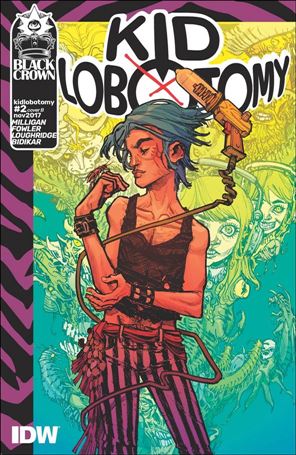 Kid Lobotomy issue 2-B Eric Canete Cover