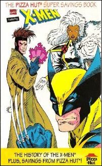 Pizza Hut Super Savings Book Featuring X-Men issue 1 Mini Comic