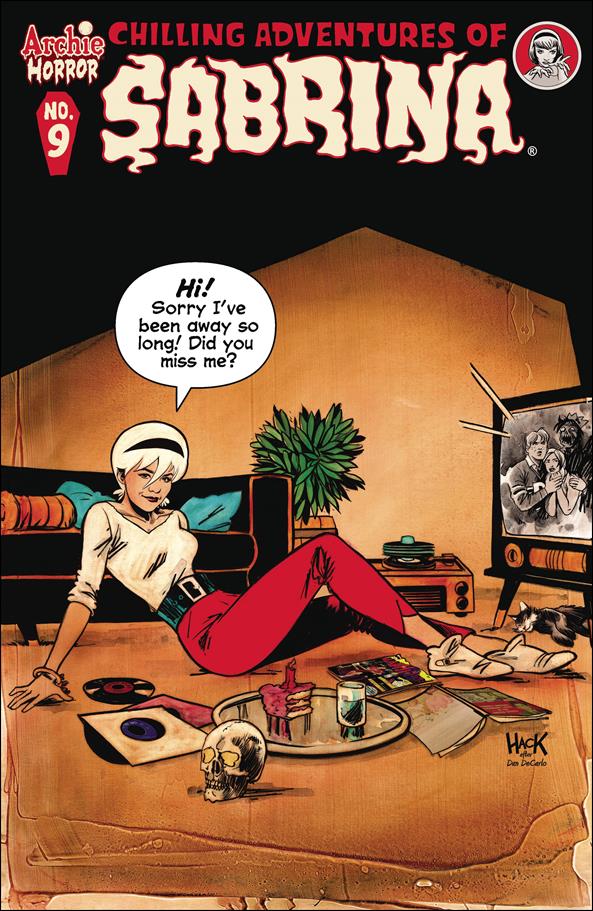Chilling Adventures of Sabrina issue 9 Watching TV Cover