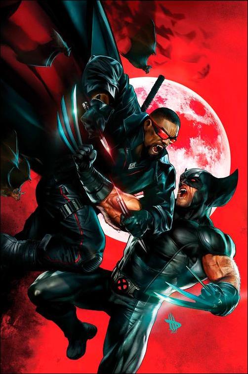 Wolverine Vs. Blade Special issue 1-E D Wilkins Unknown Comics/Comics Elite Virgin Cover