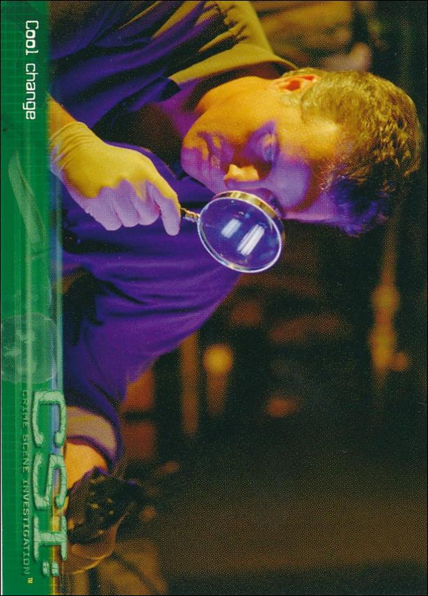 CSI: Crime Scene Investigation - Series One (Base Set) card 2 Cool Change