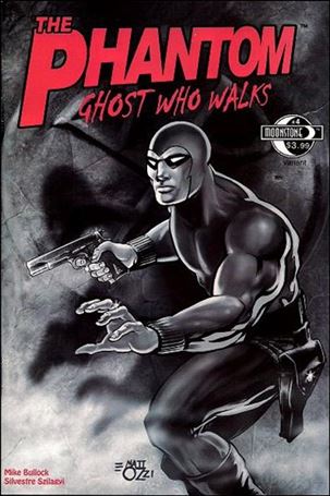 Phantom: Ghost Who Walks (2009) issue 4-B Eugenio Mattozzi Black and White Cover