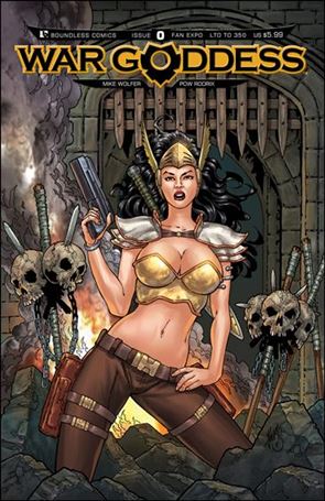 War Goddess issue 0-P Fan Expo Cover 1/350