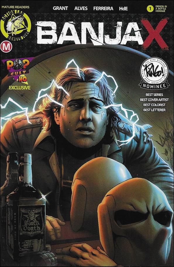Banjax issue 1-C PopCultHQ Cover