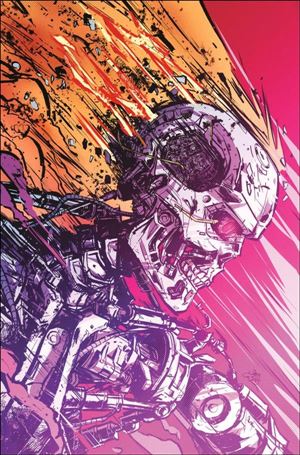 Terminator (2024) issue 4-L David Cousens Virgin 1:20 Cardstock Cover