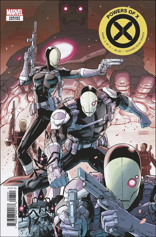 Powers of X issue 3-E Dustin Weaver Cover