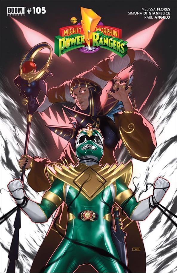 Mighty Morphin Power Rangers issue 105 Taurin Clarke Cover