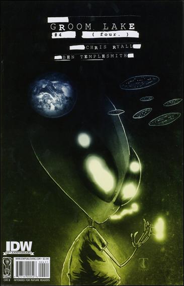 Groom Lake issue 4-B "Archibald the Alien" Cover