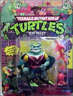 Teenage Mutant Ninja Turtles (1988) figure 33 Ray Fillet (with Color Change)