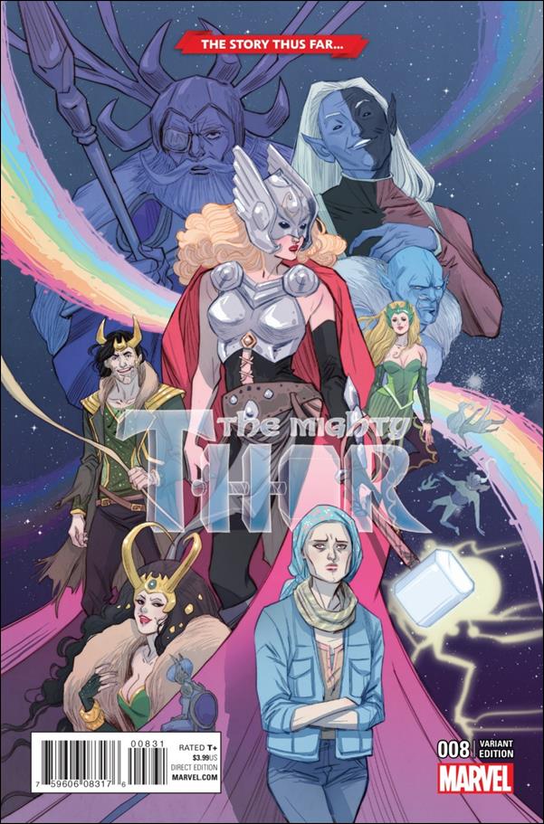 Mighty Thor (2016) issue 8-C Marguerite Sauvage Story Thus Far Cover... Cover