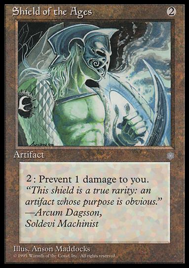 Magic the Gathering: Ice Age (Base Set) card 335 Shield of the Ages