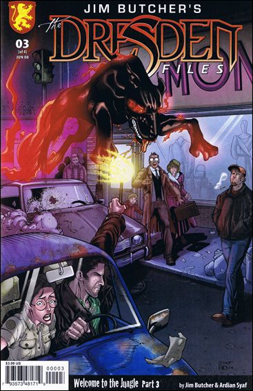 Jim Butcher's The Dresden Files: Welcome to the Jungle issue 3-B Ardian Syaf Cover