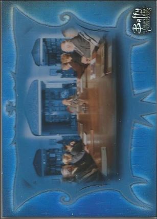 Buffy the Vampire Slayer: Connections (Base Set) card 53 Giles + The Watcher's Council: Enduring Connection