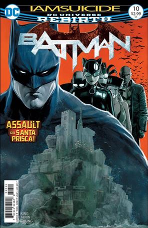 Batman (2016) issue 10 Mikel Janin Cover