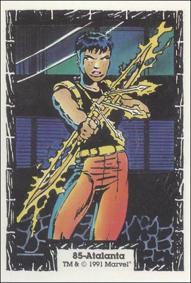Incredible Hulk (Base Set) card 85 Atalanta