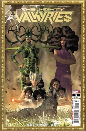 Mighty Valkyries issue 5 Mattia de Iulis Cover