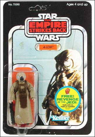 Star Wars 3 3/4" Basic Action Figures (Vintage) figure 47 4-LOM (ESB)