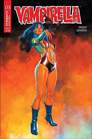 Vampirella (2025) issue 3-ZC Mark Spears Black 1:10 Cover
