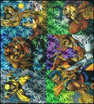 Wolverine: From Then 'Til Now II (Uncut Prism Sheet) Cover Image 1