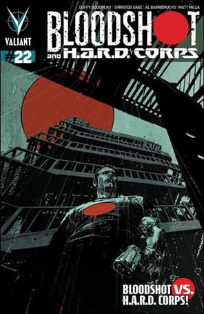 Bloodshot and H.A.R.D.Corps issue 22-B Roberto De La Torre Cover