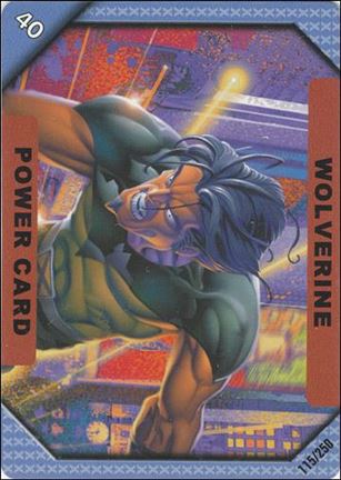 Marvel ReCharge: Inaugural Edition (Base Set) card 115 Wolverine Power Card