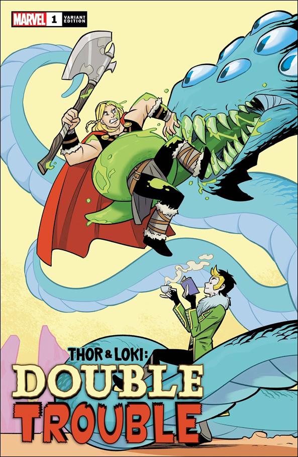Thor & Loki: Double Trouble issue 1-E Natacha Bustos 1:25 Cover