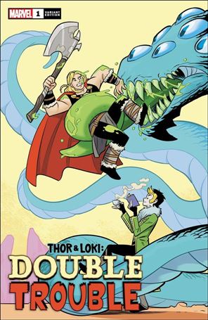 Thor & Loki: Double Trouble issue 1-E Natacha Bustos 1:25 Cover