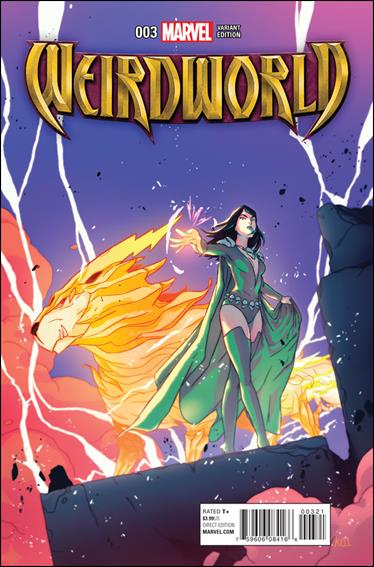 Weirdworld (2016) issue 3-B Koi Carreon 1:25 Cover