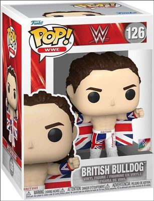 POP! WWE figure 126 British Bulldog