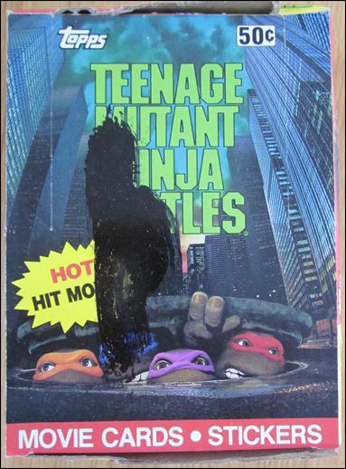 Teenage Mutant Ninja Turtles Movie card 1 Sealed Box