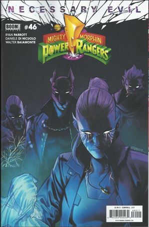 Mighty Morphin Power Rangers issue 46 Jamal Campbell Cover